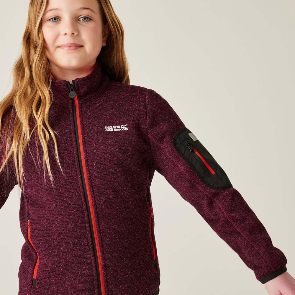 Regatta Unisex Kinder Junior Newhill Regatta Newhill Kids Fleece mit durchgehendem Reißverschluss
