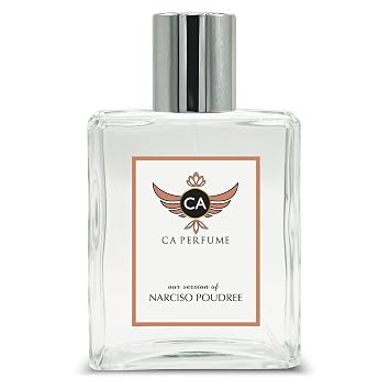 CA Perfume Impression of Narciso Poudree For Women Woody Floral Musk Fragrance Long Lasting Womens Perfume Eau De Parfum 3.4 Fl Oz 100ml