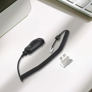EasyByMall Handheld for ptt Mic for Yaesu FT-817ND FT-897D Mobile Handheld