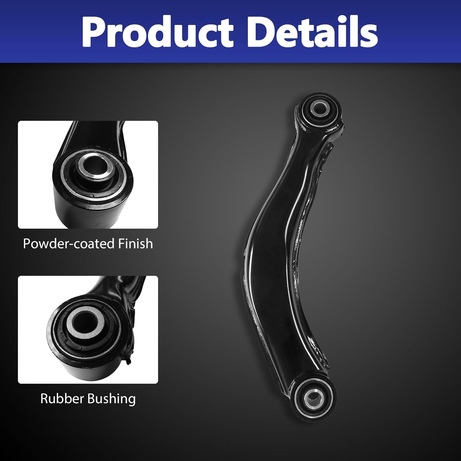 2pcs Rear Left & Right Upper Lateral Arm Compatible With 2013-2017 Buick Lacrosse 2014-2017 Buick Regal 2013-2019 Cadillac XTS 527-169 527-174