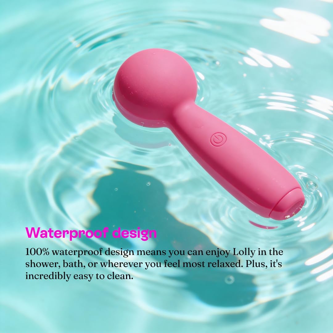 Hello Nancy Personal Wellness Massager for Women – Body Safe Silicone Relaxation Device with 10 Patterns, Quiet and Discreet Vibrating Massager, Rechargeable with 60-75 Minutes Use Time