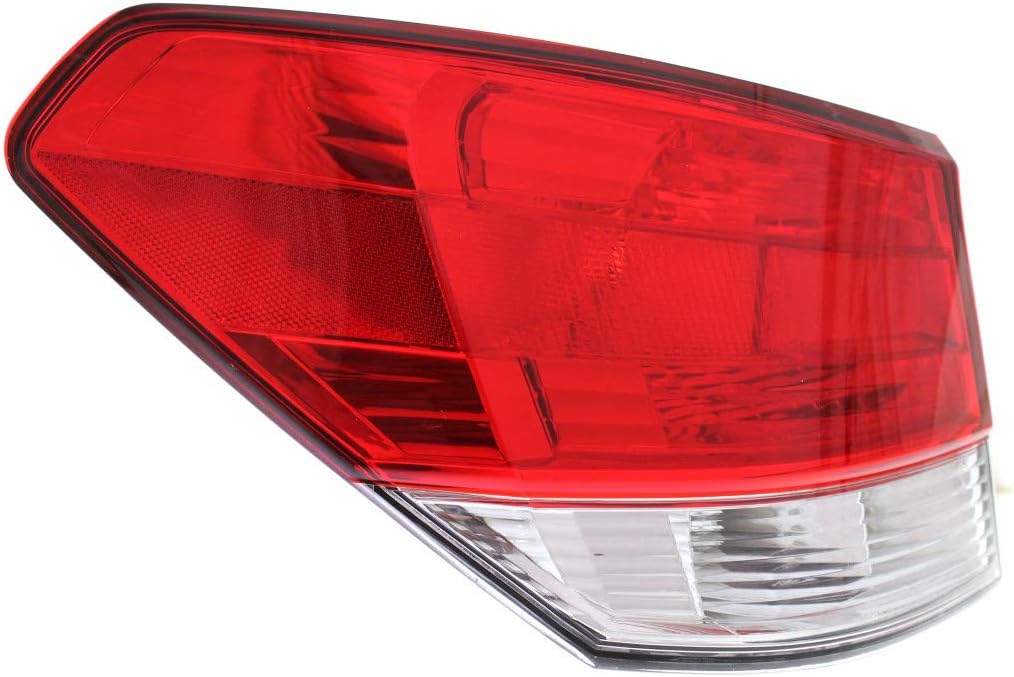 CarLights360: For 2010 2011 2012 2013 2014 SUBARU LEGACY Tail Light Assembly Driver Side - Replacement for SU2804104