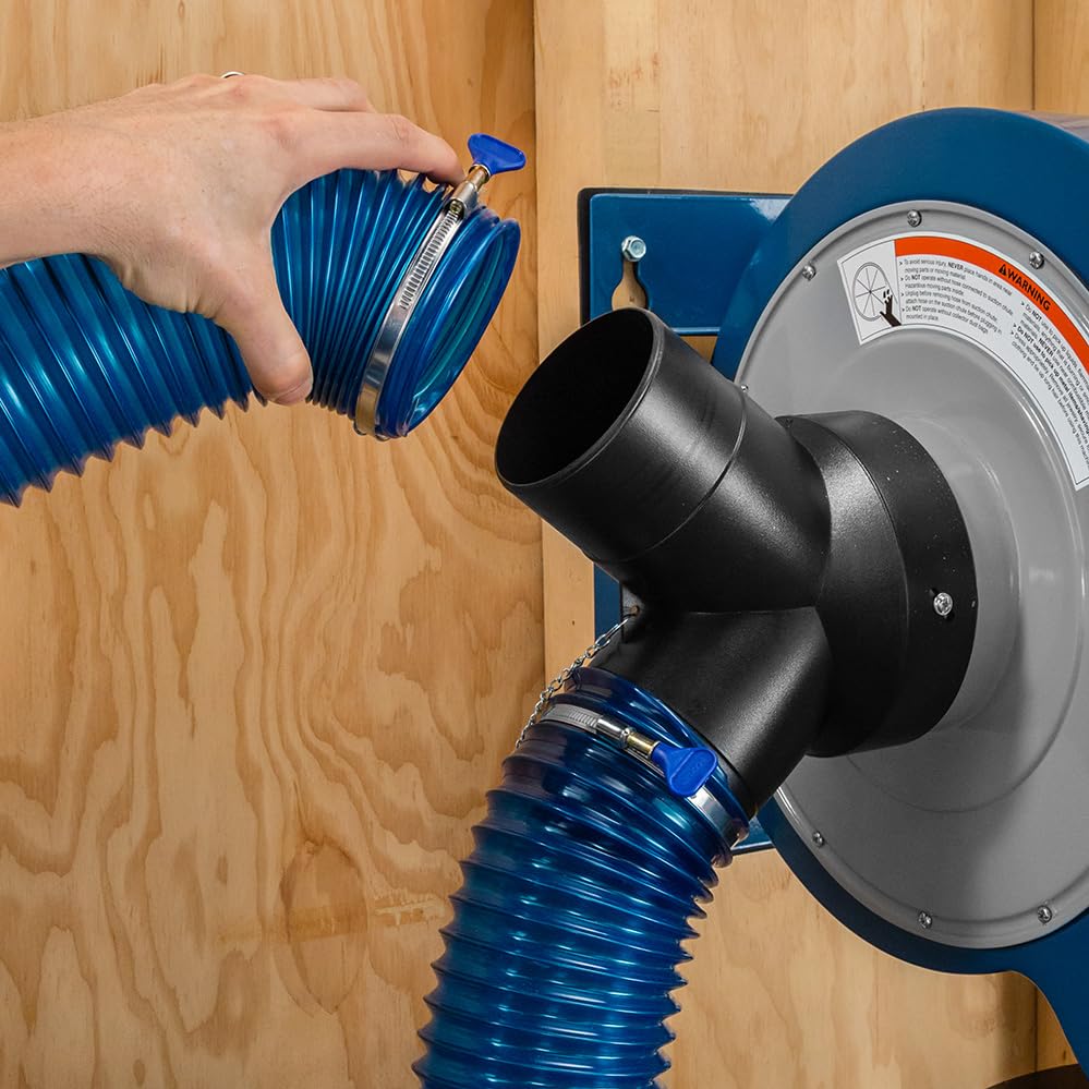 Dust Right 1250 CFM Wall Mount