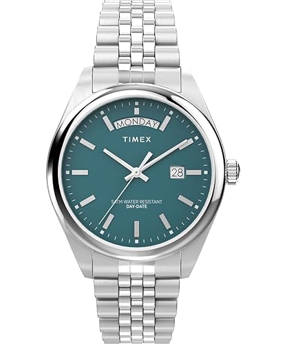 Timex Men's Legacy 41mm Watch - Stainless Steel Bracelet Dial Stainless Steel Case