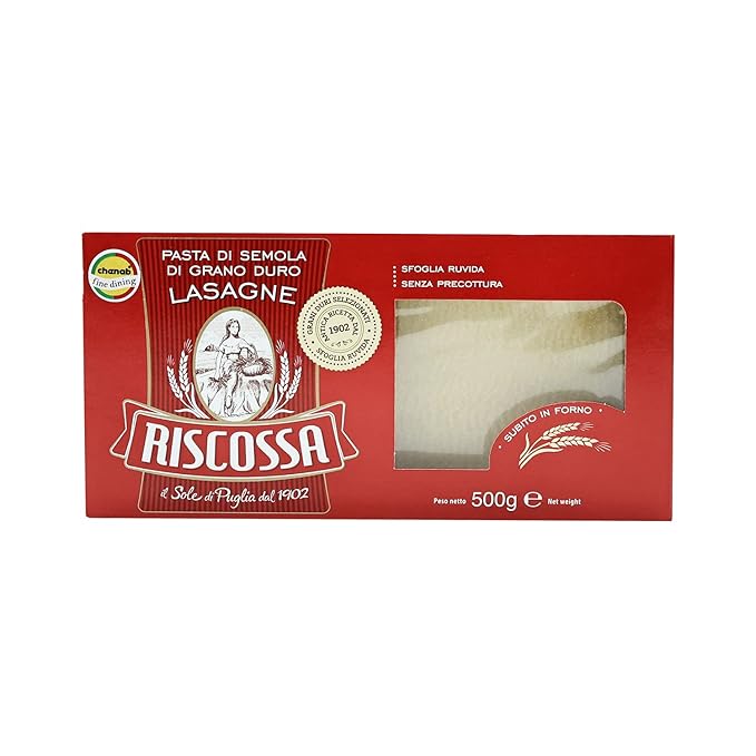 Lasagne Sheet Semola Special Long Shape Pasta, 500g