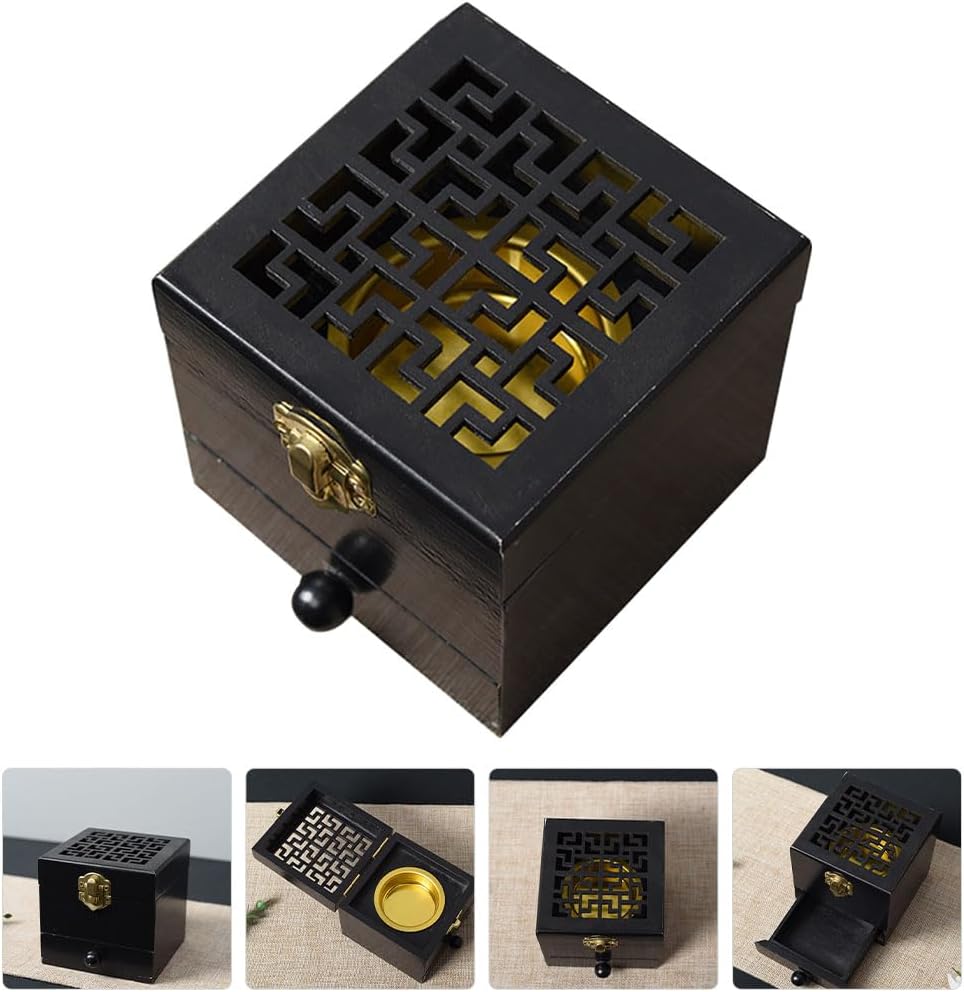 Cabilock Incense Burner, ncense Holder for Sticks，Ceramic Insence-Stick Holder，Incense Holder for Sage Cones and Frankincense Meditation Yoga Spa Room Decor