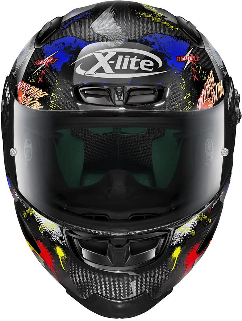 X-Lite X-803 RS Ultra Carbon Replica Holeshot Helmet Black/Red