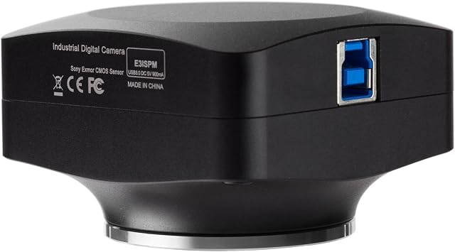 AmScope MU2003-BI-CK 20MP USB3.0 BSI C-Mount Microscope Camera