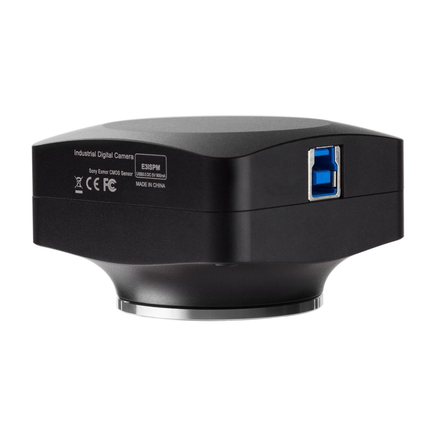 AmScope 20 MP USB3.0 BSI C-Mount cámara microscopio con calibración Slide