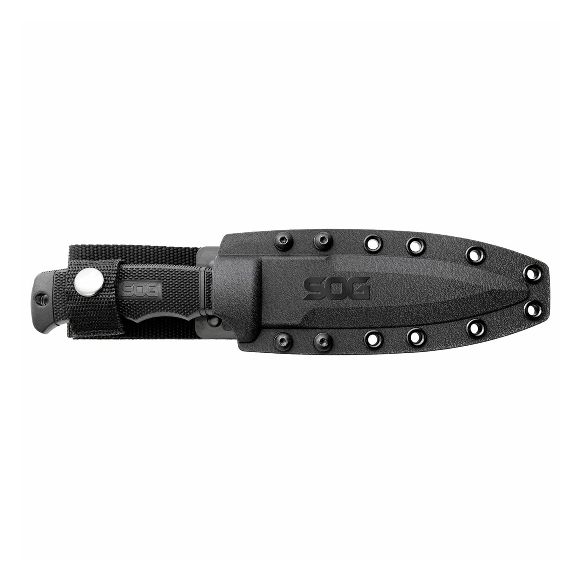 Amazon.co.jp: SOG アウトドアナイフ 半波刃 シールパップ M37-K 