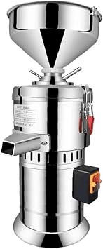 Electric Grinding Machine, Peanut Sesame Grinding Machine, 110V/220V Commercial Sesame Sauce Grinder, Household and Commercial High Efficiency Grinder, 15kg/h, 1100w 220, Volts