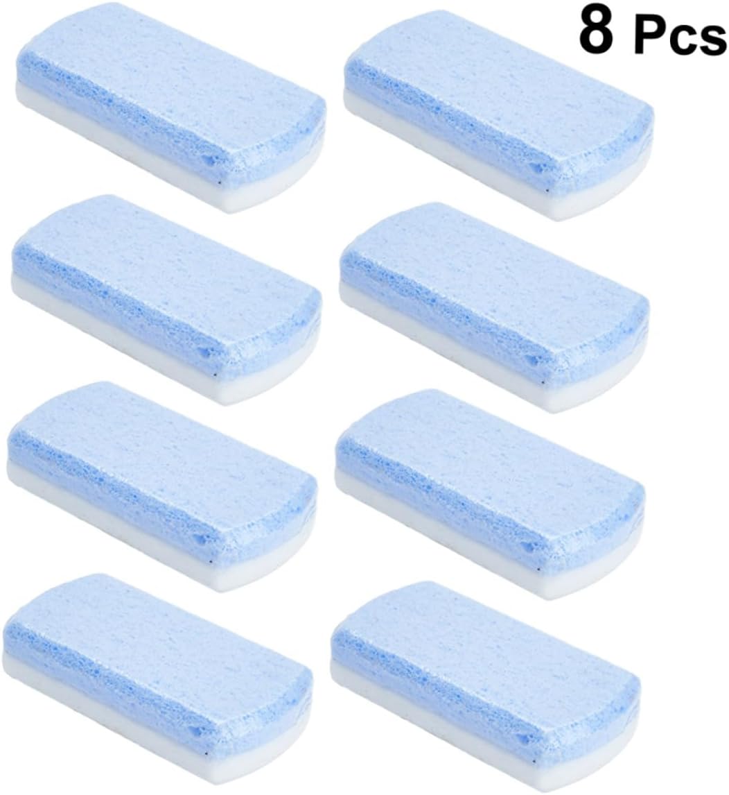 NOLITOY 8pcs Double Sided Pumice Stone Foot Exfoliator Callus Remover Pedicure Tools