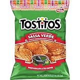 Tostitos Salsa Verde Flavored Tortilla Chips, 2.375 Ounce (16 Count)