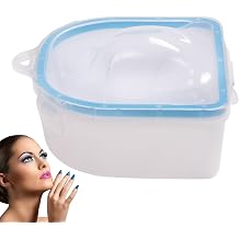 Nail Single Soft Shell Double Layer - Soak Off - Acrylic Nail Remover Bowl, Gel Polish Dip Powder Remover Salon Home Nail Art | Nail Art Tool for Salon Home Art, Gel Polish Dip Powder Remover