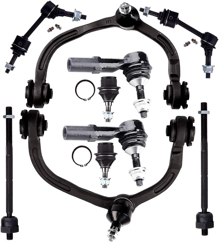 ASAPE Front Control Arm And Ball Joint Tie Rod Suspension Kit Replacement for 2004-2006 for Ford Expedition - 10PCS Set