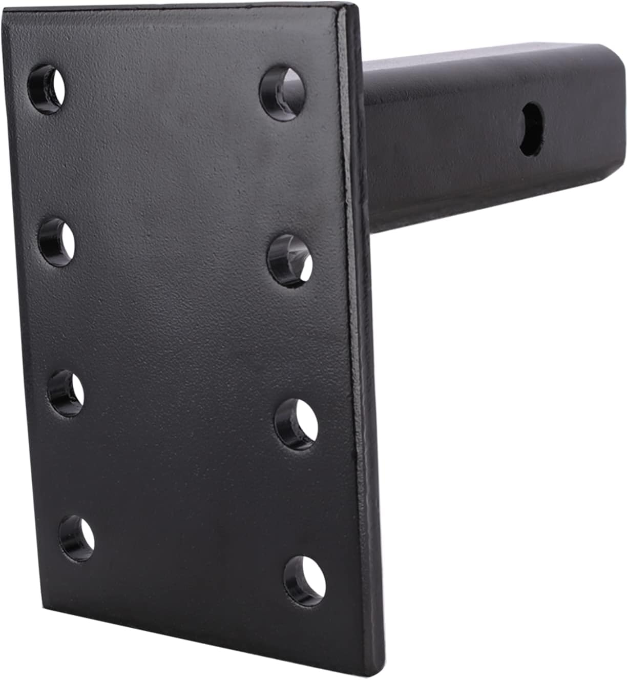 3-Position Pintle Mount for 2" Hitch Receiver, 10,000 lbs, 9-Inch Length, Black