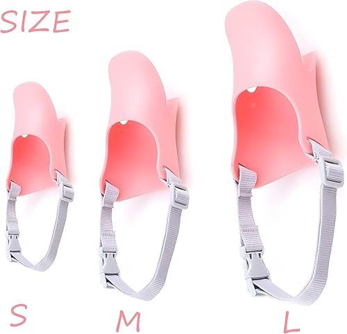 Miniatura 2 de Boca con Forma de Pato Anti Mordidas de Nacoco, Coberturas de Boca para Perro, Equipo de Máscaras para Hocico de Mascotas, Material de Silicona