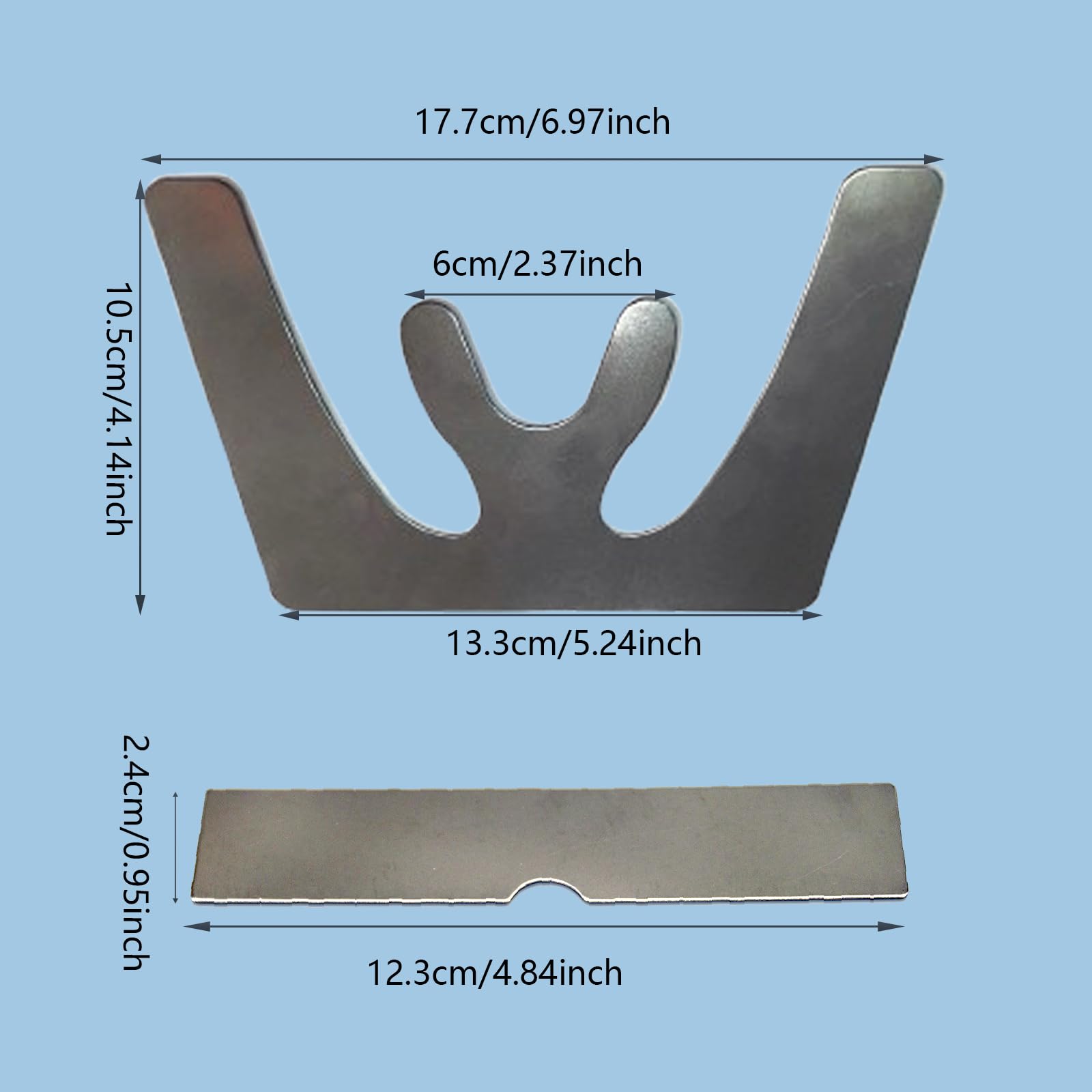 Amazon.com: EASYTODENTA Dental Stainless Steel Fox Plane Plate