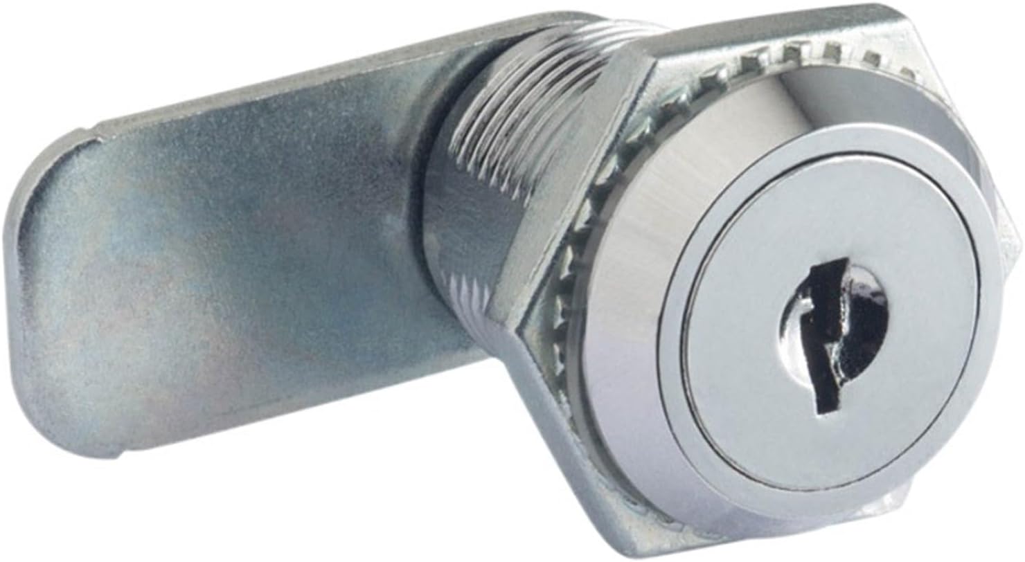 Cabinet Lock MS402 Turn Tongue Letter Box Small Round Drawer Key Open 1Pcs(MS402-3(Keyon))