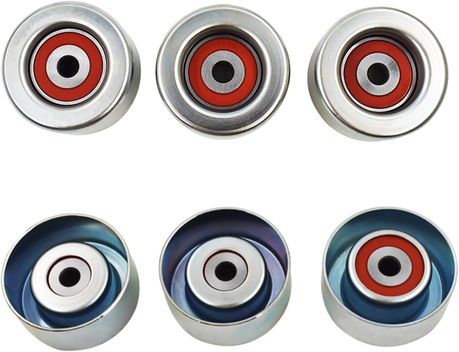 GXYWADY Idler Pulley Kit 1pcs 1660331040 2pcs 1660431020 Replacement for 4Runner Tacoma Tundra Hilux 4.0L V6 1GRFE 2003-2015