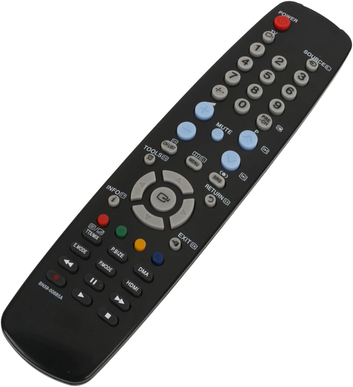 VINABTY BN59-00685A Replacement Remote Fit for Samsung LCD TV LE32A553 LE40A553 LE46A552 LE32A552 LE37A552 LE46A551 LE40A551 LE32A550 LE37A552P3R LE40A552P3R LE46A552P3R LE46A553 LE52A553 - Image 4