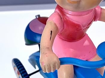 アルプスの少女ハイジ ソフビ・ブリキ三輪車　I. 976 アルプスの少女ハイジ ソフビ・ブリキ三輪車 I. 976