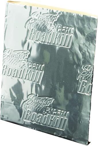 STINGER RKXSK Roadkill Expert Series Sound Damping Material Speaker Kit,BLACK