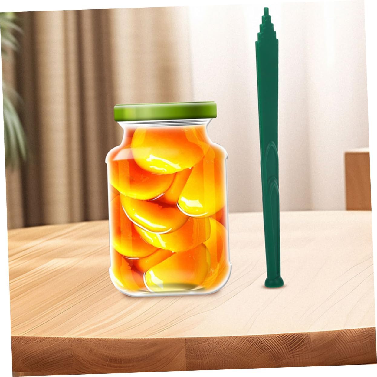 COLLBATH 2pcs Canning Bubble Removers Multifunctional Debubbler Tool for Home Canning Safe and User-friendly Kitchen Equipment for Accurate Food Measurement and Bubble Removal