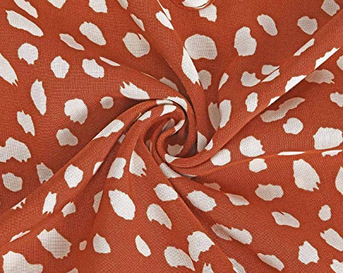 Jurebecia Vestido feminino com manga de folha de lótus com saia longa de bolinhas e saia elegante co