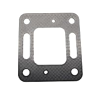 Vista 6 de 863724 2PCS Junta de codo de escape para MerCruiser 1981-1997 GM V6 V8 Stern Drive 18-0897 27-860233 27-41813