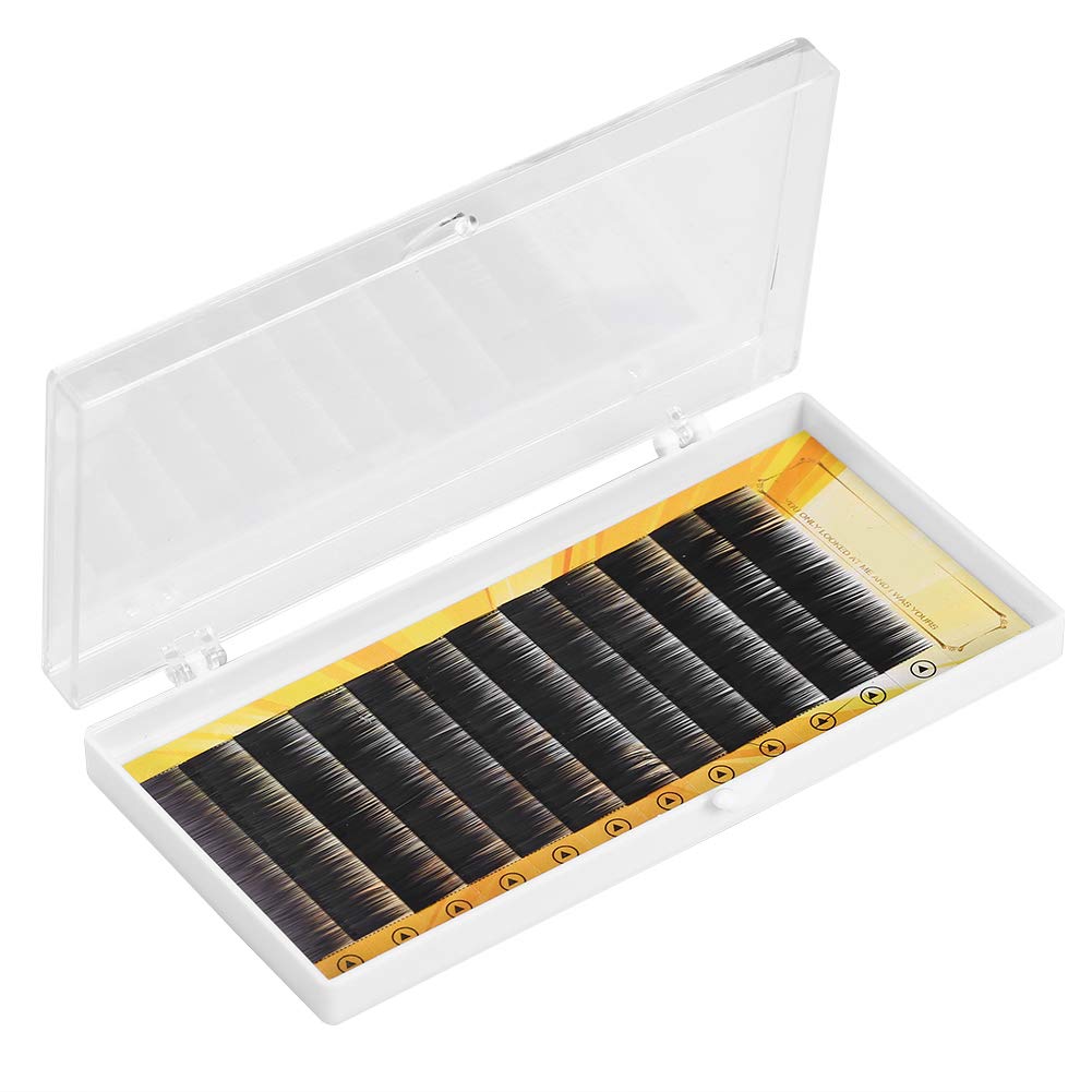 Individual False Eyebrow Extensions, Soft Reusable 3D Hair Like Brow Filler for Daily Makeup Parties Women Imported Fiber Black 9mm 12pcs