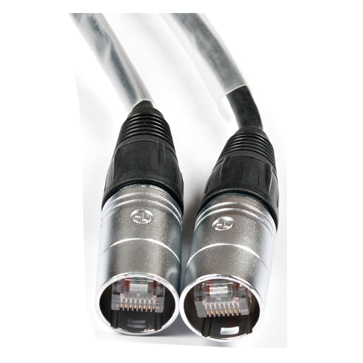 Audiosavings Bundle: (1) American DJ ADJ CAT6PRO150 Pro Series 150 Foot 24 AWG EtherCON CAT6 Cable Bundle with (1) Rockville RPAK Charcoal Stylish Durable Backpack Bag (2 Items)