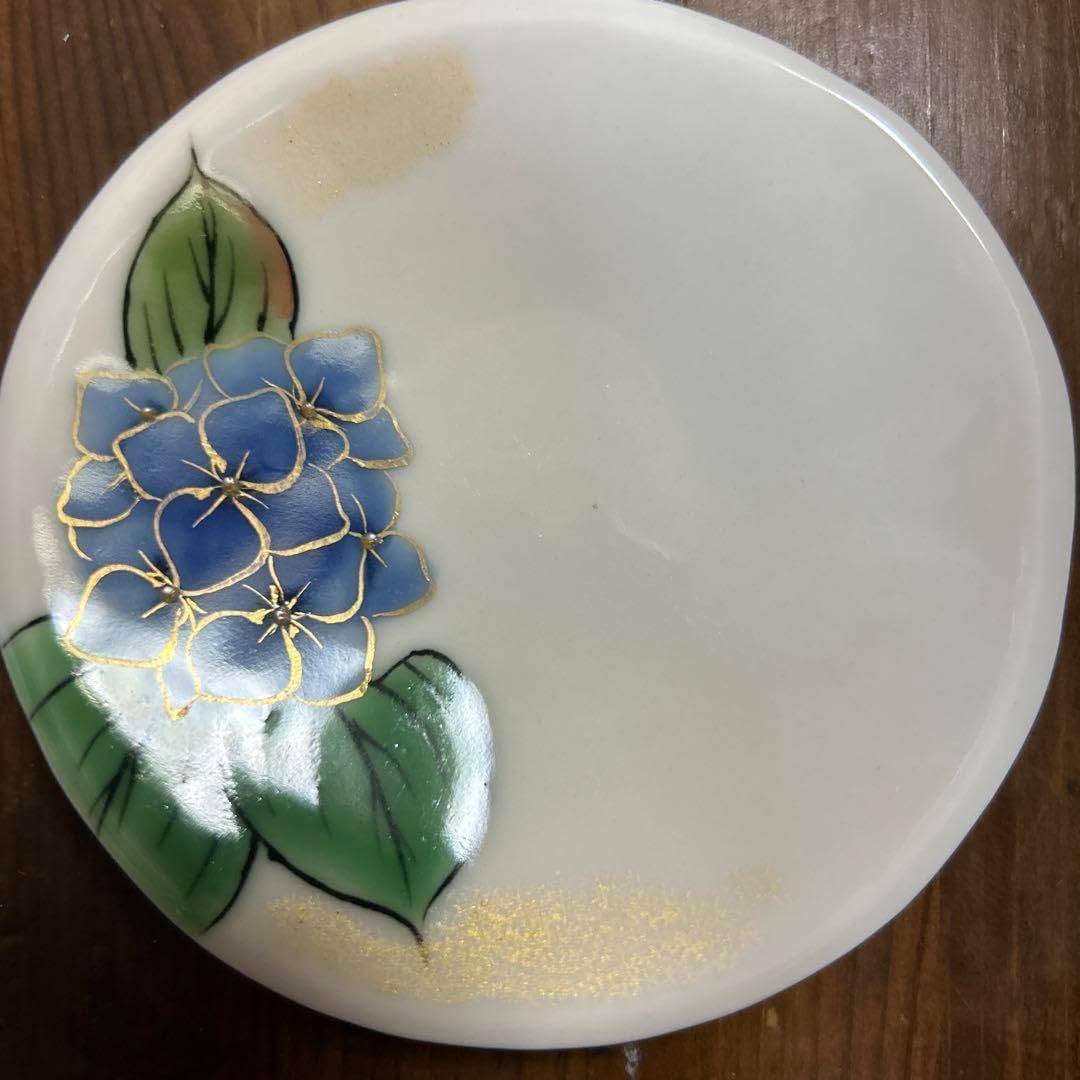 京都 京焼 清水焼 陶葊 陶あん とうあん 四季の花 3寸皿
