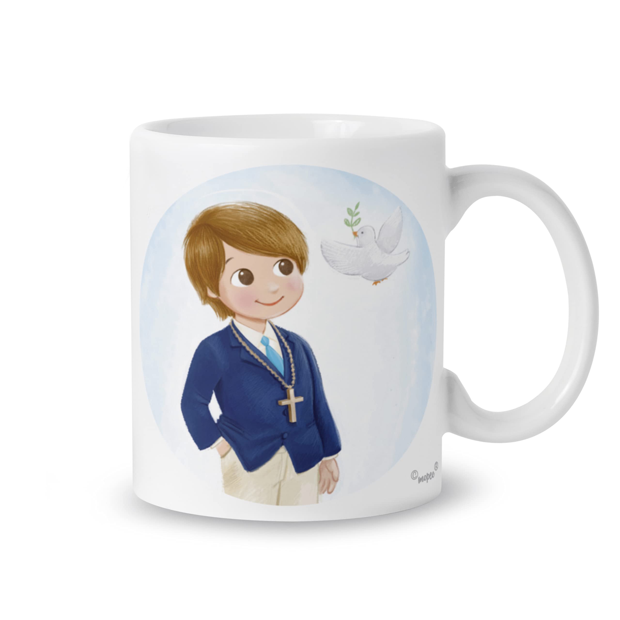 Mopec G670.3.6 Ma Première Communion Ceramic Mug in Gift Box, Porcelain