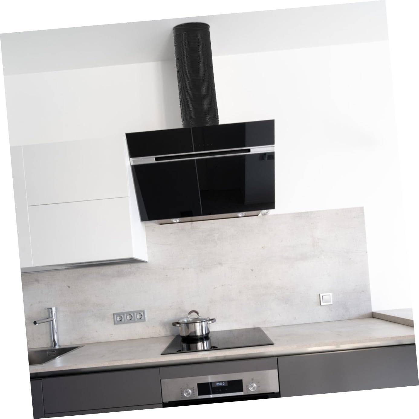 SOLUSTRE 1pezzi Tubo Flessibile Alluminio Per Ventilazione Duttile e Estensibile Compatibile Con Modelli Di Condizionatori e Aspiratori Per Uso Domestico e Ufficio