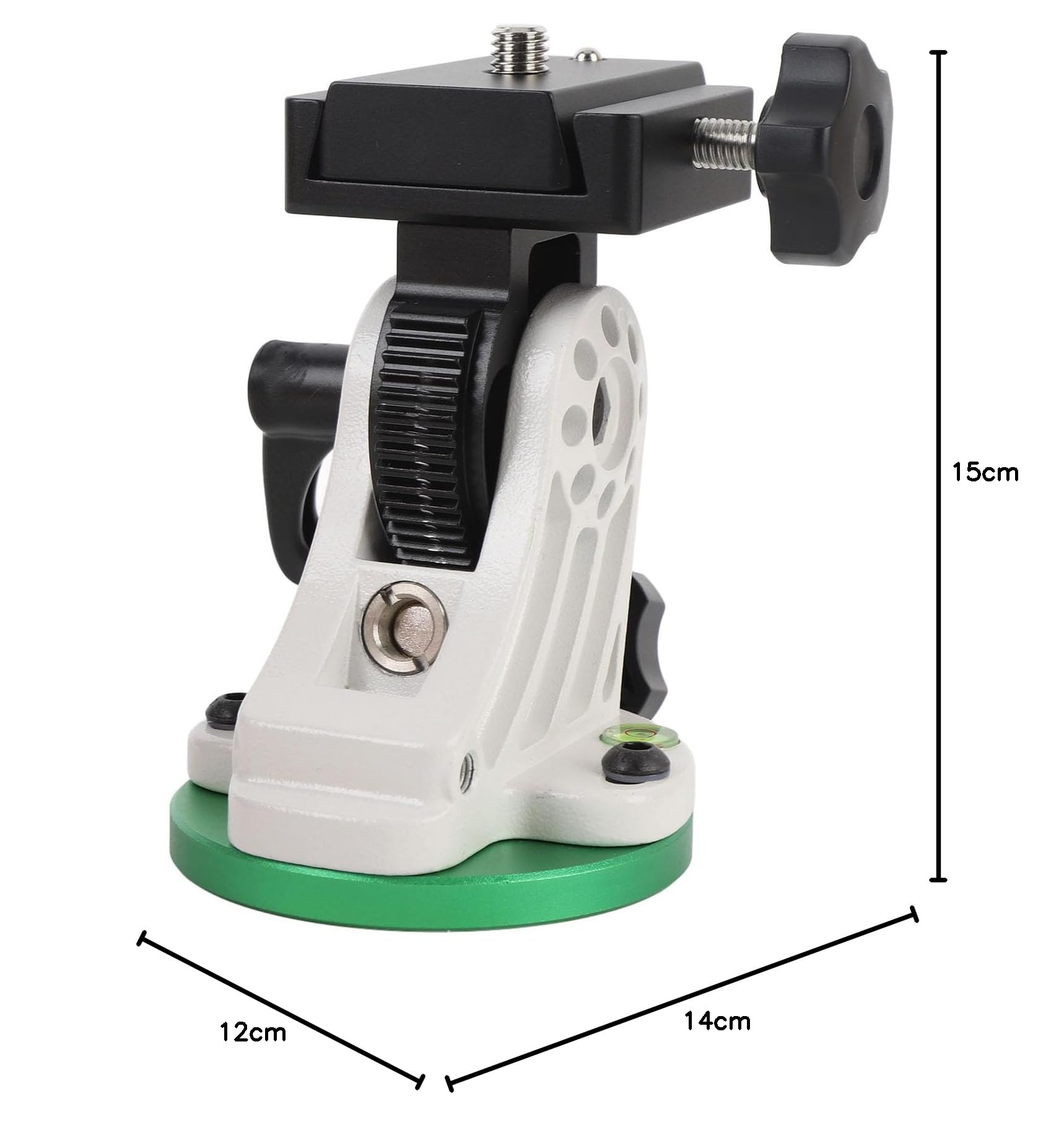 Montatura Equatoriale DSLR Night Sky Tracker, Accessorio per Telescopio Astronomico con Regolazione di 90 Gradi con Filettatura da 3/8 Pollici, per per Campo Stellare