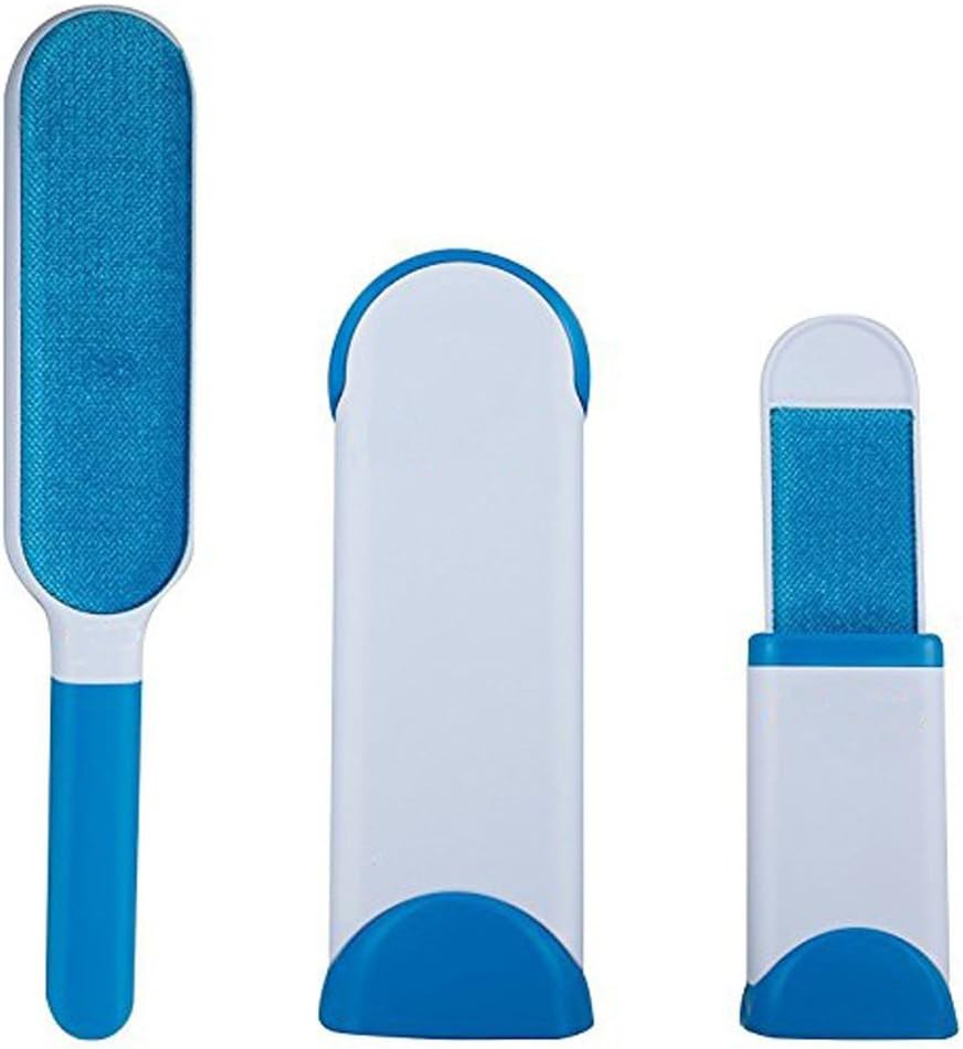 RIHACHAN Pet Hair Remover with SelfCleaning Base Double