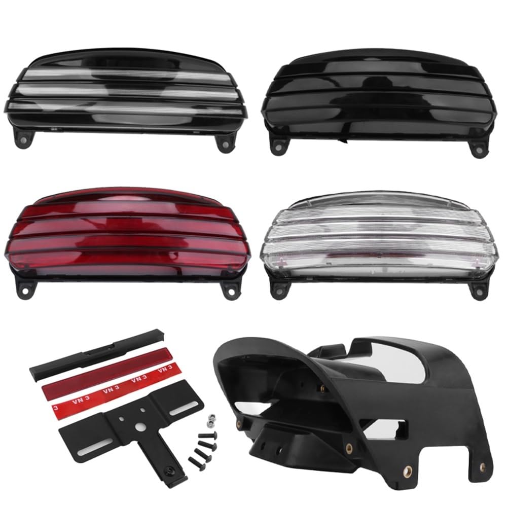 Faro Posteriore Per Davidson Per Dyna Per Fat Bob FXDF 2008 2009 2010-UP Parafango Tri-Bar Per Moto Fanale Posteriore Luci Freno Indicatori Di Direzione