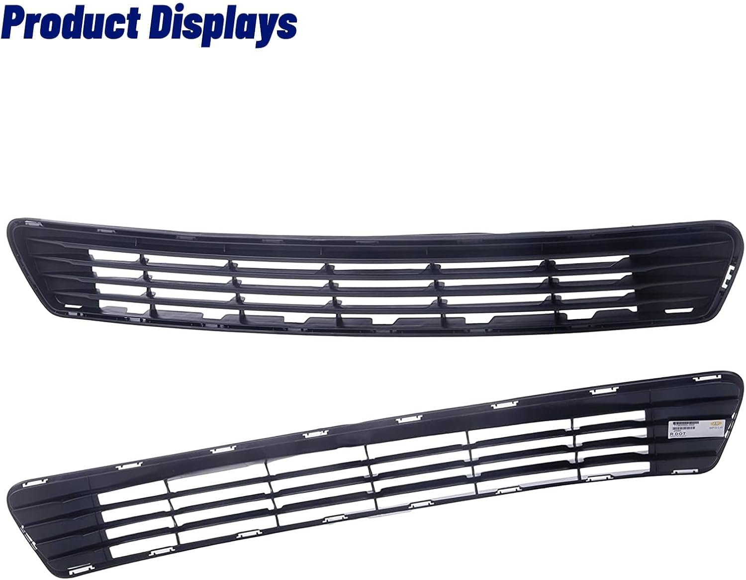 Replacement Parts Front Lower Bumper Grill Grille Compatible With Toyota Camry 2012 2013 2014 (L LE XLE Hybrid LE Hybrid XLE Hybrid SE), TO1036128