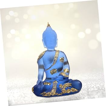 Amazon｜ABOOFAN シー透明純粋樹脂製仏像飾り 玄関やリビングに適した