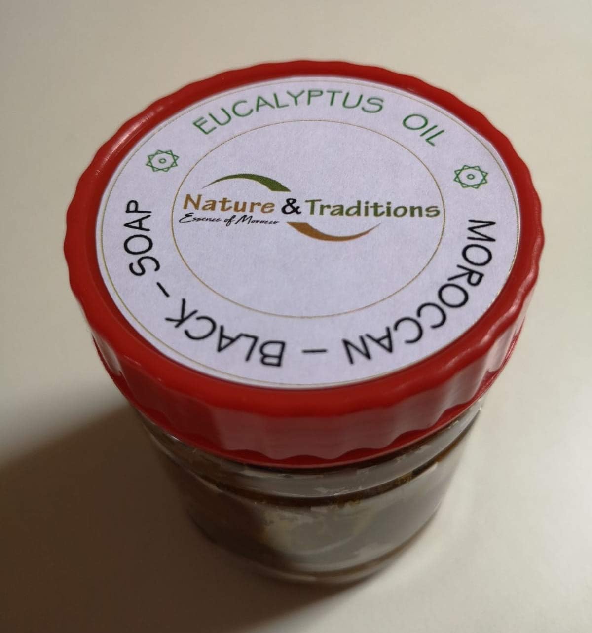 Moroccan Black Soap/Argan Oil/Lavander/Rose Beldi Hammam SPA Pure