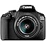 Canon EOS 2000D DSLR Camera and EF-S 18-55 mm f/3.5-5.6 IS II Lens, Black