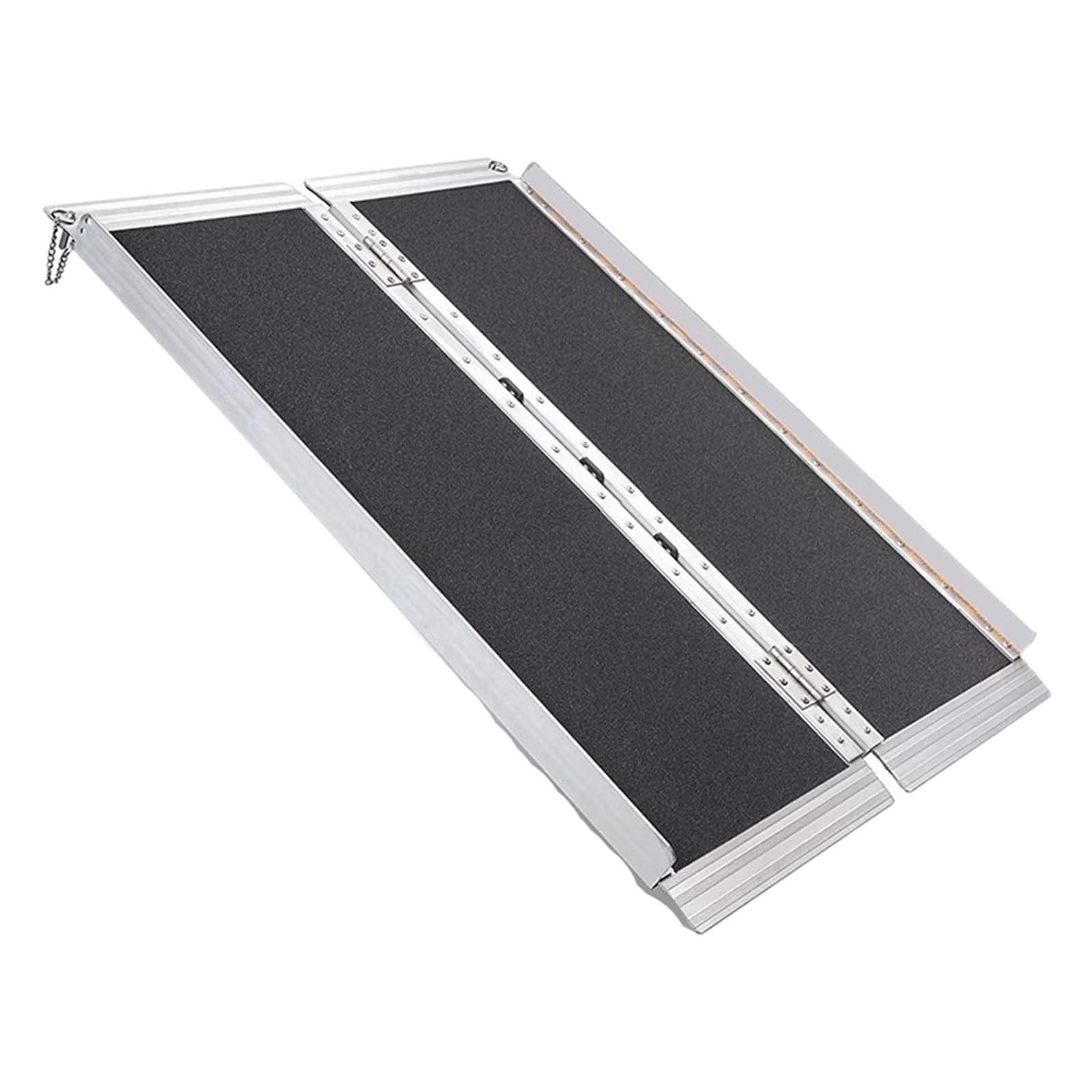 POGHDBXA Wheelchair Ramp, Stairs Ramp Board Wheelchair Mobile Portable Accessible Car Folding Step, for Home Steps, Stairs, Entrance, Umbra (3 ft)