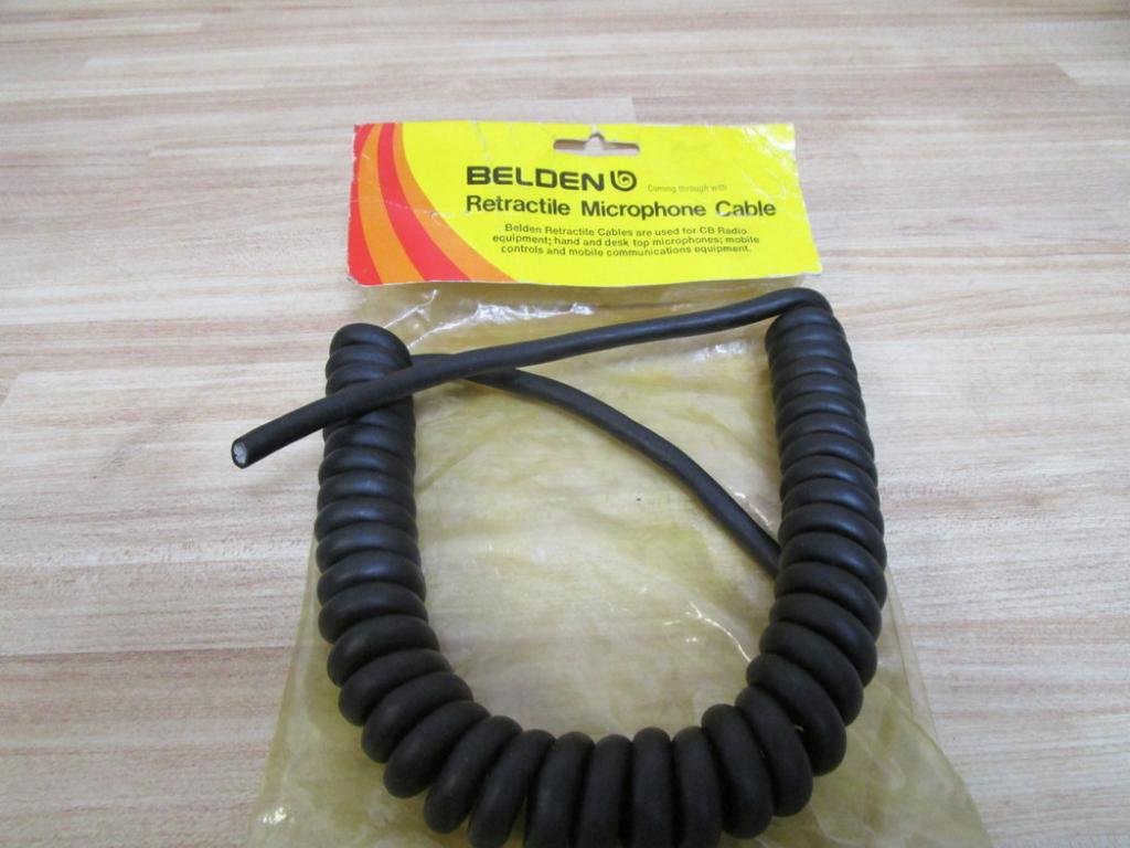 Belden T37119 8491 Retractile Microphone Cable