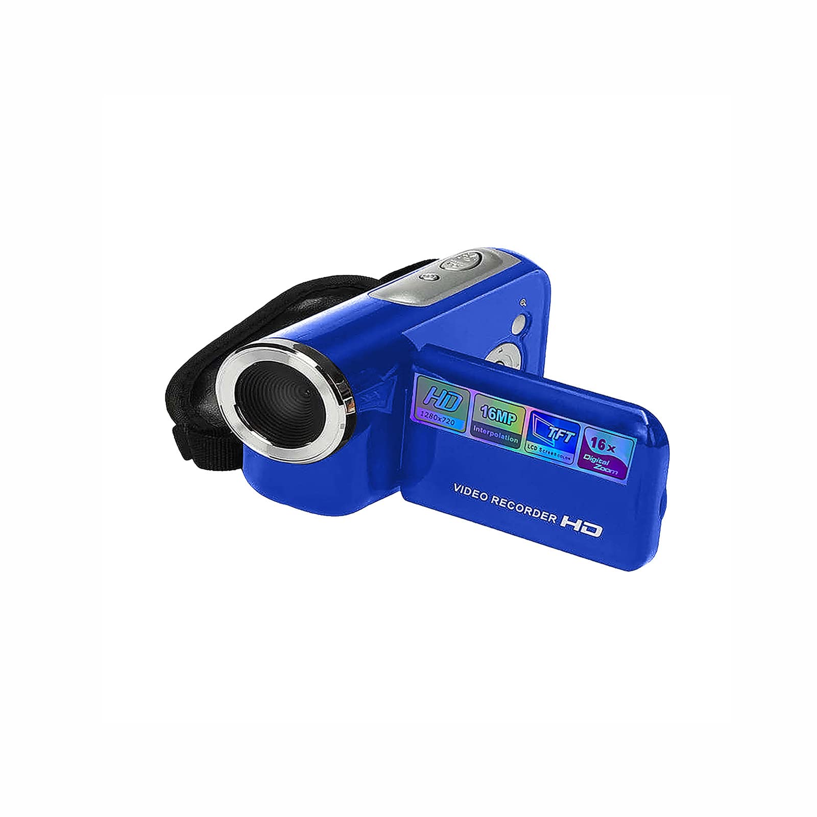 Digital Camera for Beginner, 16 Million Megapixel Cameras for Photography, Mini Vlogging Camera with Continuous Shooting, Face Detection, Vintage