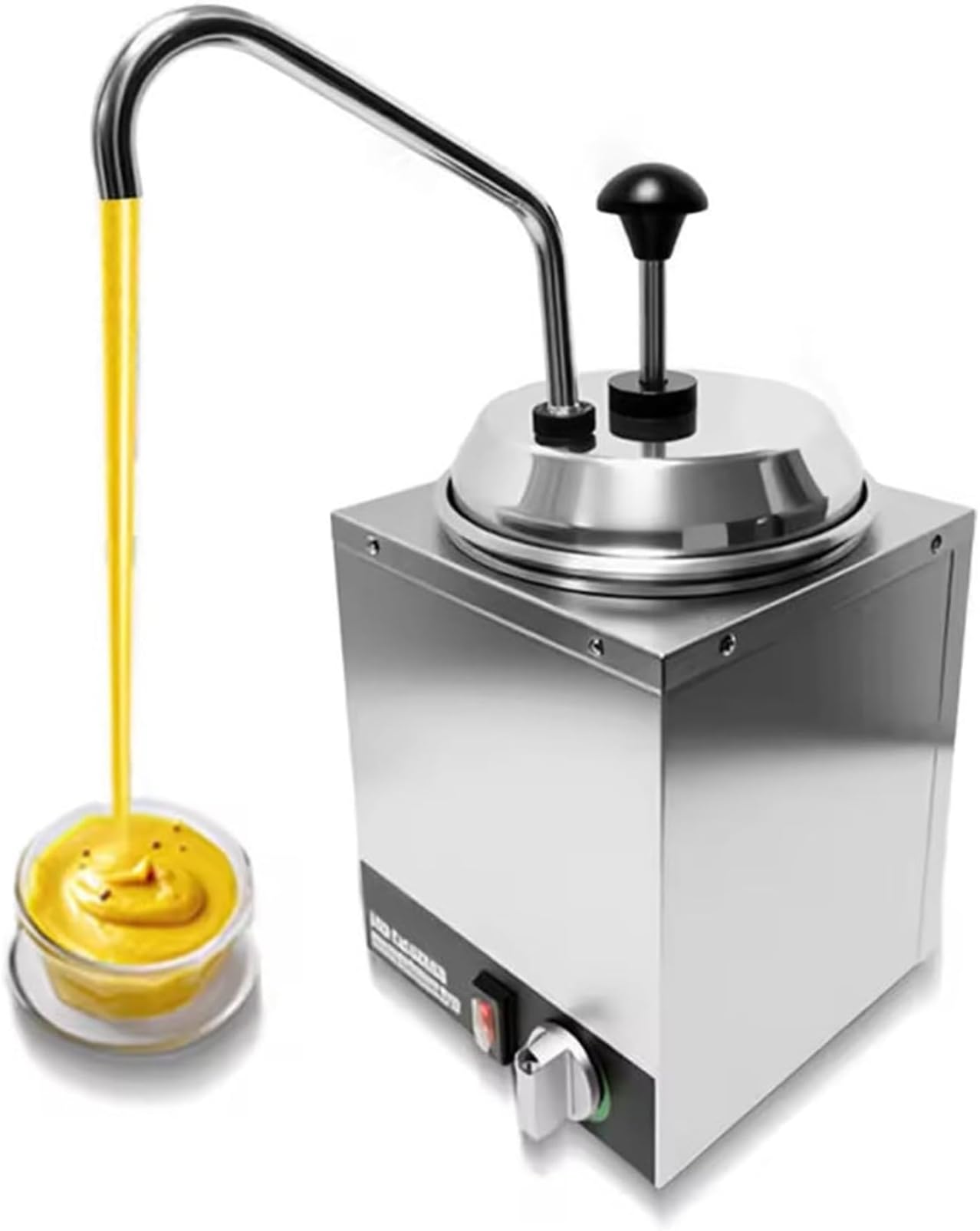 Distributeur de sauce électrique réglable et pompe à fromage rotative de cuisine