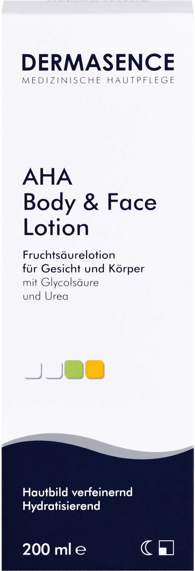 DERMASENCE AHA Body and Face Lotion