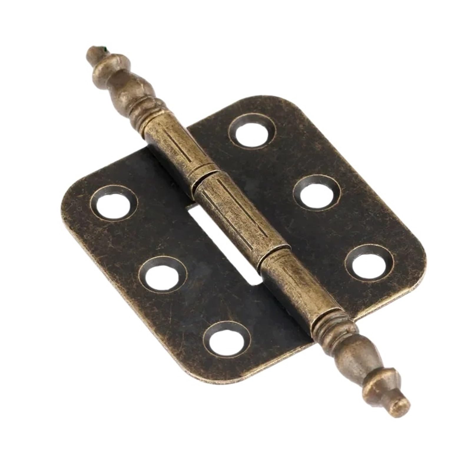 2pcs,Crown Head Hinges, Antique Bronze 70 * 35mm