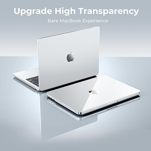 Miniatura 7 de EooCoo Armadura ultrafina Compatible con MacBook Air de 15 pulgadas 2024 2023 M3 A3114 A2941 M2 Chip, 100% color de coincidencia Antihuellas Carcasa