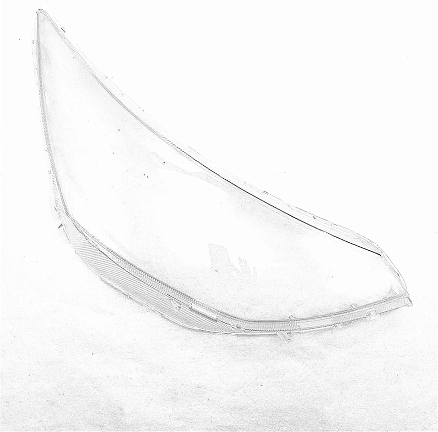 Head light Shell Cover Compatible for Sonata 2020~2022 Transparent Lampshade Lamp Shade Front Lens Plexiglass (Right)